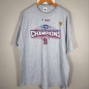 ST LOUIS CARDINALS VINTAGE NEW 2006 WORLD SERIES CHAMPIONS T-SHIRT SIZE XL MLB